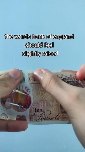 How to spot a fake £10 note #money #uk #cash #scam #fakemoney #finance