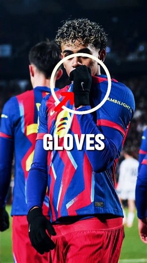 Why Does Lamine Yamal Wear Gloves? 🧤⚽