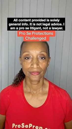 Pro Se Protections Challenged