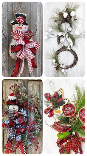 1.4K views · 15 reactions | ⛄️❄️ Our Snowman Decor Ideas Compilation is ready to inspire! Wreaths & Doorhangers to make your home feel cozy and festive this holiday season. See the designs we made and shop the exact supply lists ➜ https://www.keleas.com/product/snowman-decor-ideas-to-make-your-home-feel-cozy-and-festive-supply-list/ #WreathTeacherDotCom #KeleasDesignSchoolDotCom #KeleasDotCom #Keleas | Kelea's | Facebook