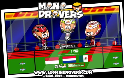 【MiniDrivers】2023拉斯维加斯大奖赛•正赛搞笑版集锦