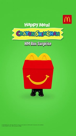 Unbox a Cheeky Surprise with Happy Meal Crayon Shinchan