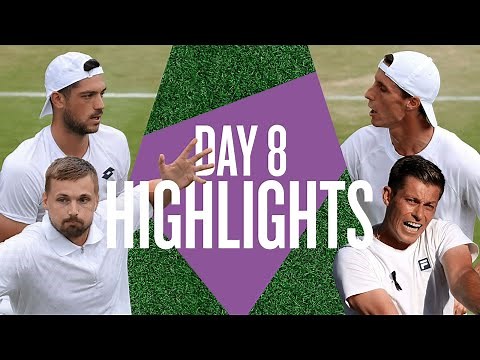 Doubles Madness on Day 8 🔥 | Wimbledon 2025 Highlights | LTA
