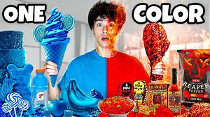 1.2M views · 26K reactions | Eating Only ONE COLOR Food for 24 Hours! | Stokes Twins | Facebook