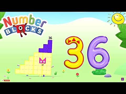 Numberblocks World App | Meet Numberblocks Thirty-Six | Number 36 | Learn Tracing | Educational Game