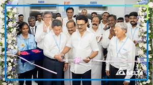 Delta Electronics India laid foundation for Krishnagiri Manufacturing Site Expansion in Presence of Hon’ble Tamil Nadu CM Thiru M.K. Stalin and also unveiled a new state-of-the-art smart manufacturing line. Speaking on the occasion, the Hon’ble Chief Minister said, “I wholeheartedly appreciate Delta Electronics' outstanding contribution to the industrial development of the Hosur region. I am particularly delighted about the inauguration of your factory’s new automated production line and its lat