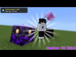 Vanilla+ V2 Crystal PvP Texture Pack | MCPE