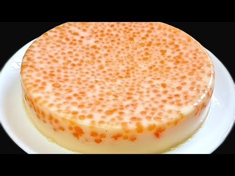 Try making this sabudana dessert, just one piece will cool your mind and soul || Dessert recipe