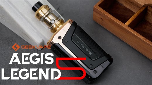 Geek Vape Aegis Legend 5 Unboxing – Smart Chipset, A-Lock Safety & Racing-Inspired Style