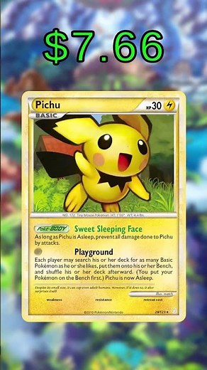 Top 13 Pichu Cards (Most Expensive) English December 2025