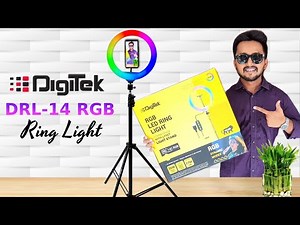 Digitek LED Ring Light DRL-14C RGB Unboxing | Best Ring Light with Tripod Stand for Content Creators