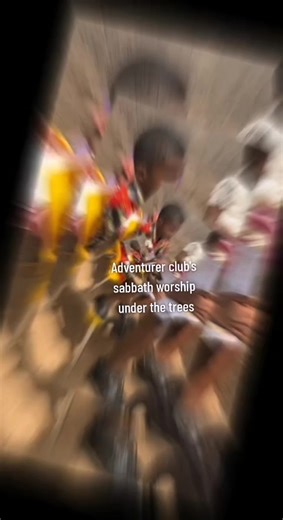 Adventurer club's sabbath worship under the trees Got bless the leadership team. #fyppppppppppppppppppppppp #sdasongs