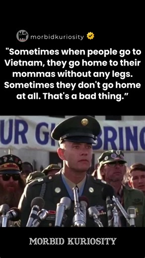 The oversimplification yet honest truth is so very spot on for the character of Forrest. | Morbid Curiosity