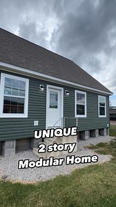 357K views · 1.8K reactions | SUPER UNIQUE 2 story modular home right here! This prefab house is the “Oglebay” located at Middletown Homes! WATCH THE FULL TOUR ON THE CHANNEL FOR ALL THE INFO AND PRICING, link in bio! @Middletown Homes WV #modularhome #modularhouse #prefabhouse #housetour #newhome #manufacturedhome #house #realestate | Usa homes | Facebook