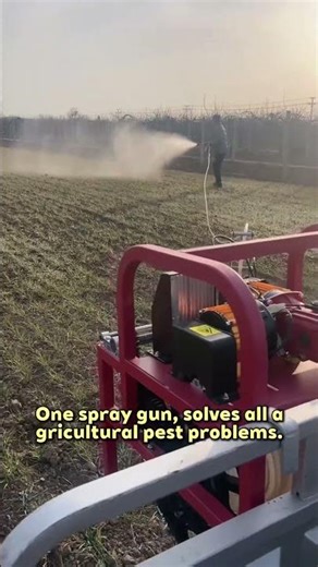 No more heavy backpack pesticide tanks! One remote control, magic-like operation