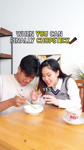 When you use CHOPSTICKS 🥢 for EVERYTHING