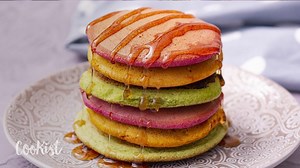 Rainbow Pancakes: the colorful, fun pancake recipe