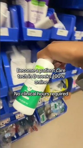 come to work with me as a patient care tech