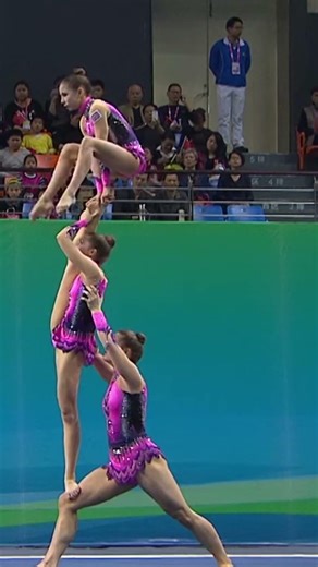 Exceptional Skills in Women’s Acrobatics🤯✨