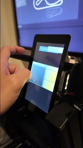 Connecting a Touchscreen Display for Sim Racing Rig | SimHub Dashboard Preview
