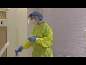 個人防護服（PPE）の着脱方法について その3・PPE脱衣