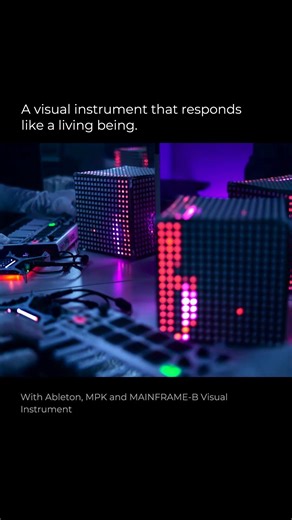 A visual instrument that responds like a living being.