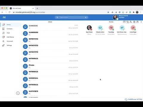 Make and Receive Phone Calls Using the MiCollab Soft Phone on the Web