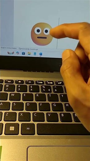 😀 Face Emoji Shortcut in Windows #smartphone #windowskeyboardshortcut #tech #youtubeshorts