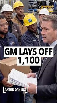 GM lays off over 1,100 workers at the Factory Zero plant near Detroit due to low EV sales and Tesla