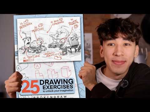 I made a free book about 25 essential drawing exercises