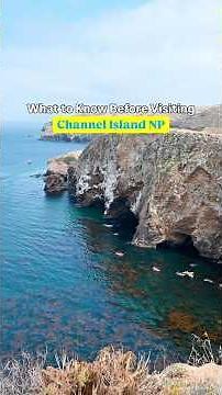 Channel Islands National Park Tips - What to Know Before You Go #nationalpark #california