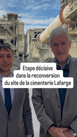 1.5K views · 477 reactions | [Etape décisive dans la reconversion du site de la cimenterie Lafarge] #contes #ccpp #lafarge #nature #projet #emploi @ccpaysdespaillons | Ville de Contes | Facebook