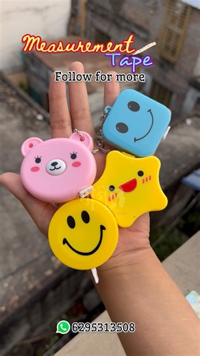 Measurement tape | key ring | essential item | cute stuff