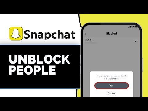How To Unblock People on Snapchat | Unblock Users on Snapchat (2025)