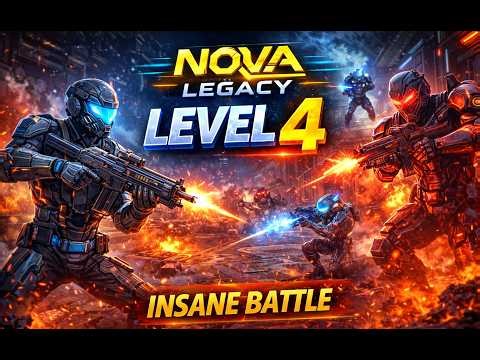 NOVA Legacy Level 4 Gameplay 🔥 Things Get Intense!
