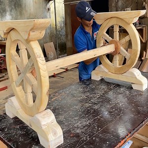 95K views · 1K reactions | Let's Watch Carpenters Create Unique Tables That No One In The World Has Thought Of | Woodworking Skill | Facebook