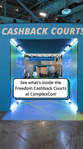 Chase on Instagram: "Merch collab with @awakenewyorkclothing, cash prizes, giveaways, basketball, egame competitions and star-studded panels — the Chase Freedom Cashback Courts at ComplexCon had it all."