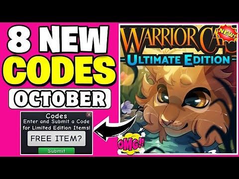 ✨[|HALLOWEEN CODES]✨ROBLOX WARRIOR CATS CODES 2025 - WARRIOR CATS ULTIMATE EDITION CODES - WCUE CODE