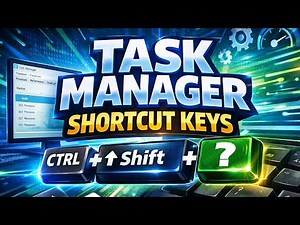 Task Manager Short Cut Keys Windows 11