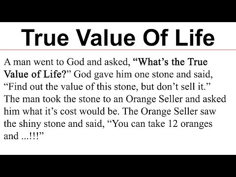 True Value of Life | Moral Story