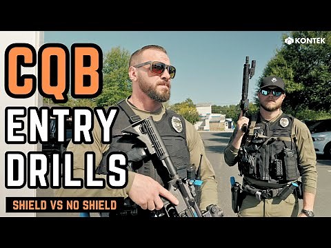 CQB Entry Tactics in Action: Shield vs. No Shield in Modular Shoot House