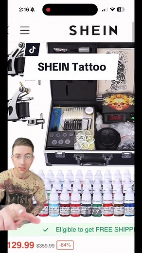 Buying Tattoo Supplies from Shein: What to Consider