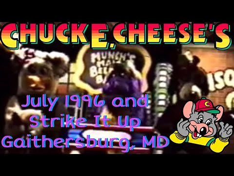 Chuck E. Cheese’s Gaithersburg, MD - July 1996 / Strike It Up