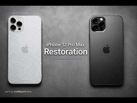Restoring a Broken iPhone 12 Pro Max🔥