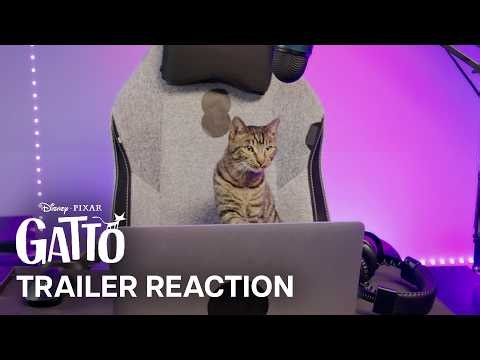 REAL CATS REACT to Pixar's Trailer for Gatto