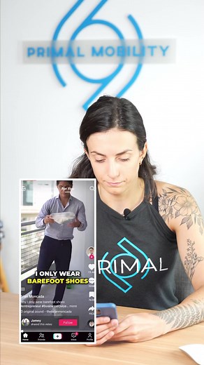 19K views · 363 reactions | Barefoot shoes are gaining popularity and many wonder if they should join the movement. If you’re used to high arch support, take it slow. Strengthen those feet first for a smooth switch to barefoot shoes #barefootshoes #shoesstyle #onlinecoaching #foothealth | Primal Mobility | Facebook