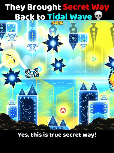 Tidal Wave Secret Way in Geometry Dash: Hidden Path Guide