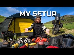 My Solo Motorcycle Camping Setup (Full Wild Camp Tour)