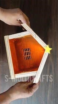 How to Make Christmas Crib With Cardboard :: Nativity Scene :: Crib making with cardboard box :: DIY