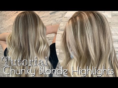 TUTORIAL | Chunky Blonde Highlights | 2000’s Style Modernized
